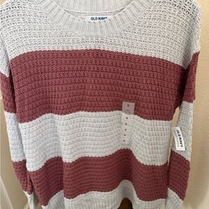 Old Navy Waffle‑Knit Sweater – Women’s Small – Brand New With Tags